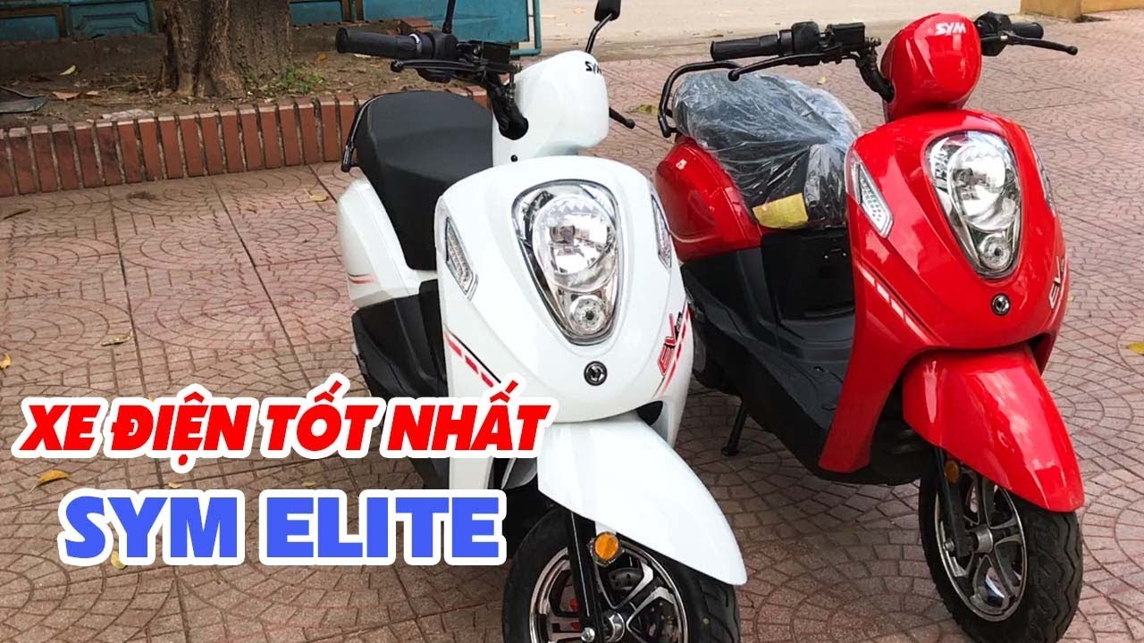 Xe máy điện TỐT NHẤT hiện nay SYM EV Elite cực chất! | Trungta.com.vn