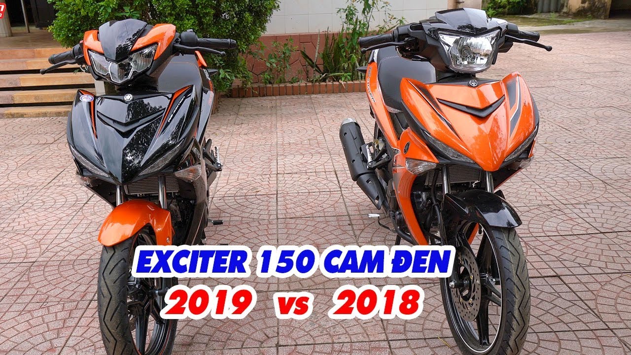 exciter-150-2019-cam-den-vs-exciter-150-2018-cam-den-soi-can-canh