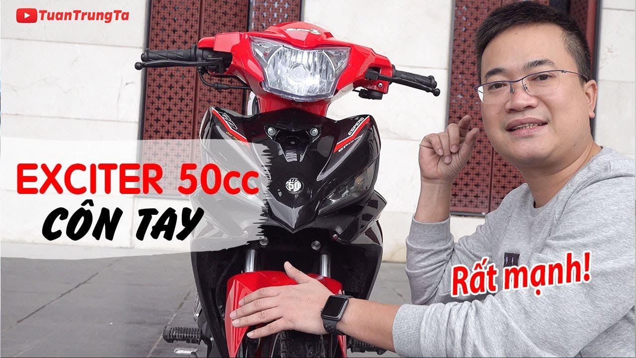 Exciter 50cc Côn Tay Đánh giá chi tiết Người Anh Em của Exciter 2019 ...