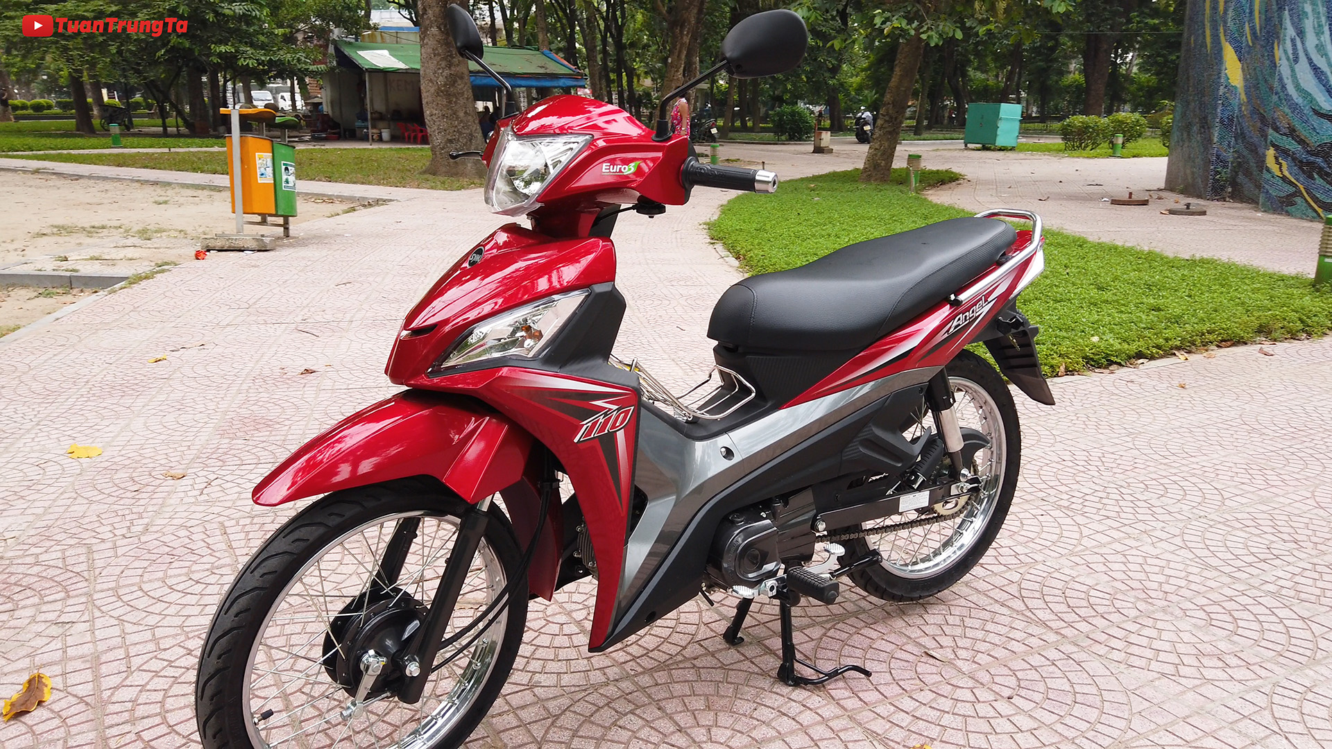 SYM hồi sinh lực sĩ Angel quyết đấu Honda Wave Alpha