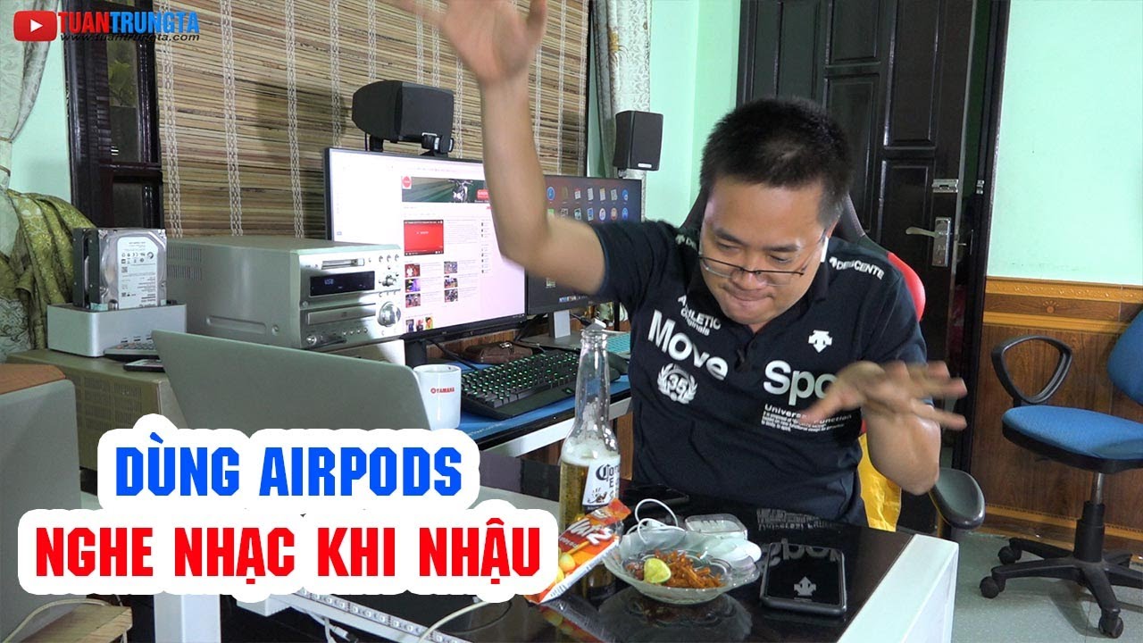 Apple AirPods Review ▶ Định nghĩa lại Nghe Nhạc khi Nhậu!