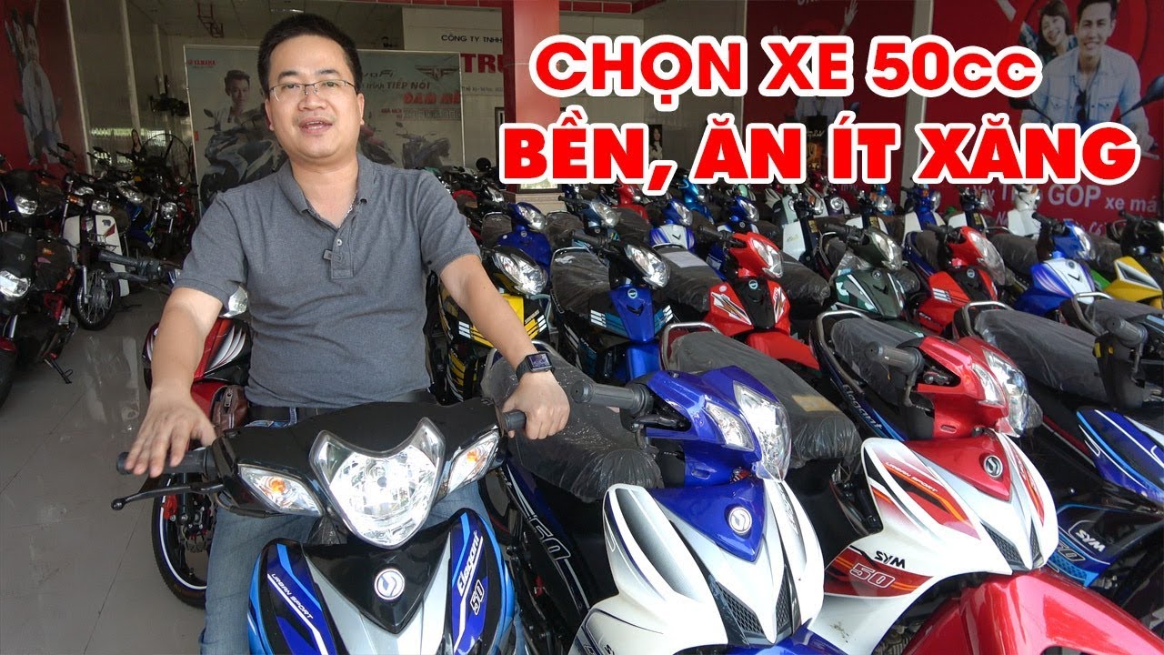 Chọn xe máy 50cc bền và ăn ít xăng ▶ SYM Elegant 50cc thẳng tiến!