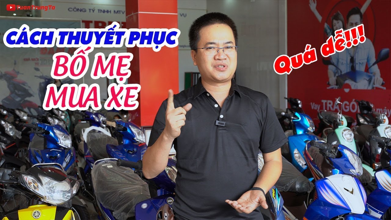 Cách thuyết phục Bố Mẹ mua xe máy 50cc ▶ Bạn là Rich Kid VN?