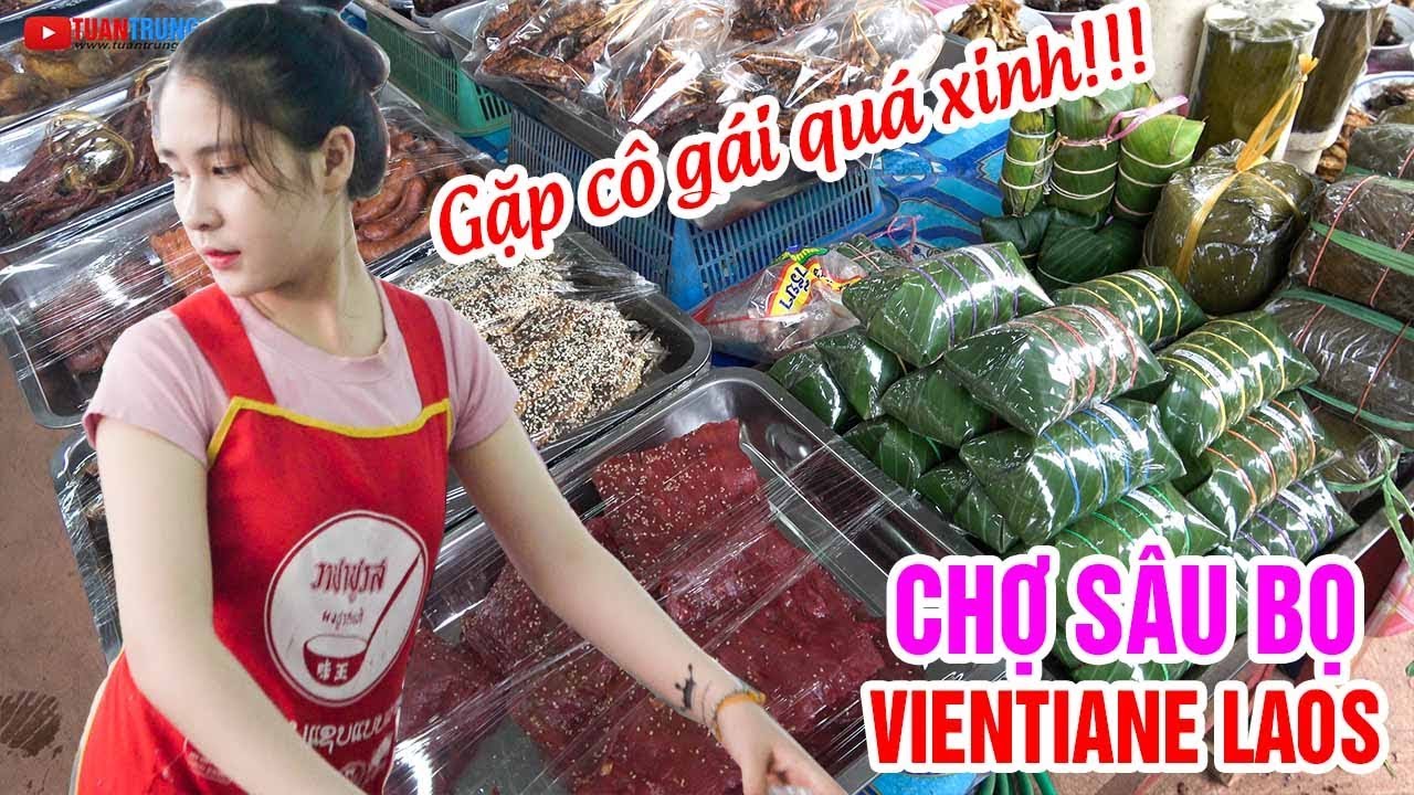 Du lịch Lào ▶ Trải nghiệm Chợ côn trùng tại CHỢ SÂU BỌ Đan Xang