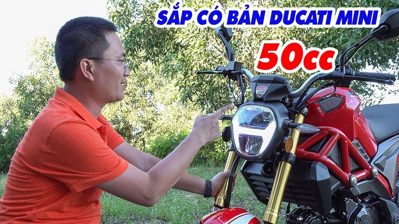 Ducati Monster Mini 110cc ▶ Dân chơi khóc thét, sắp có bản 50cc!