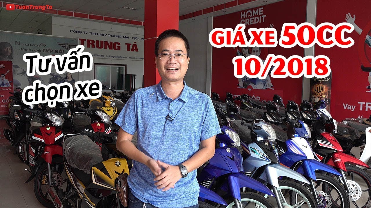 Giá xe 50cc tháng 10/2018 ▶ Cách chọn xe máy tốt nhất cho học sinh!