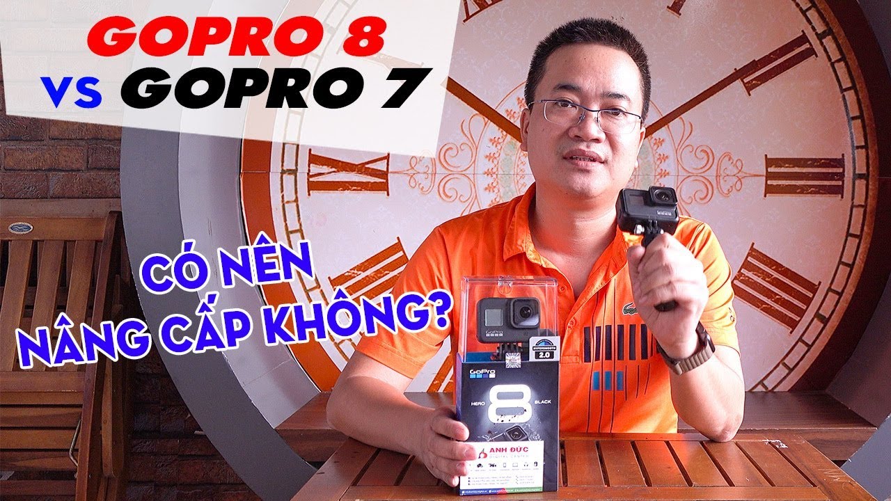 GoPro 8 vs GoPro 7 ▶ Tư vấn lựa chọn: CÓ NÊN NÂNG CẤP KHÔNG?