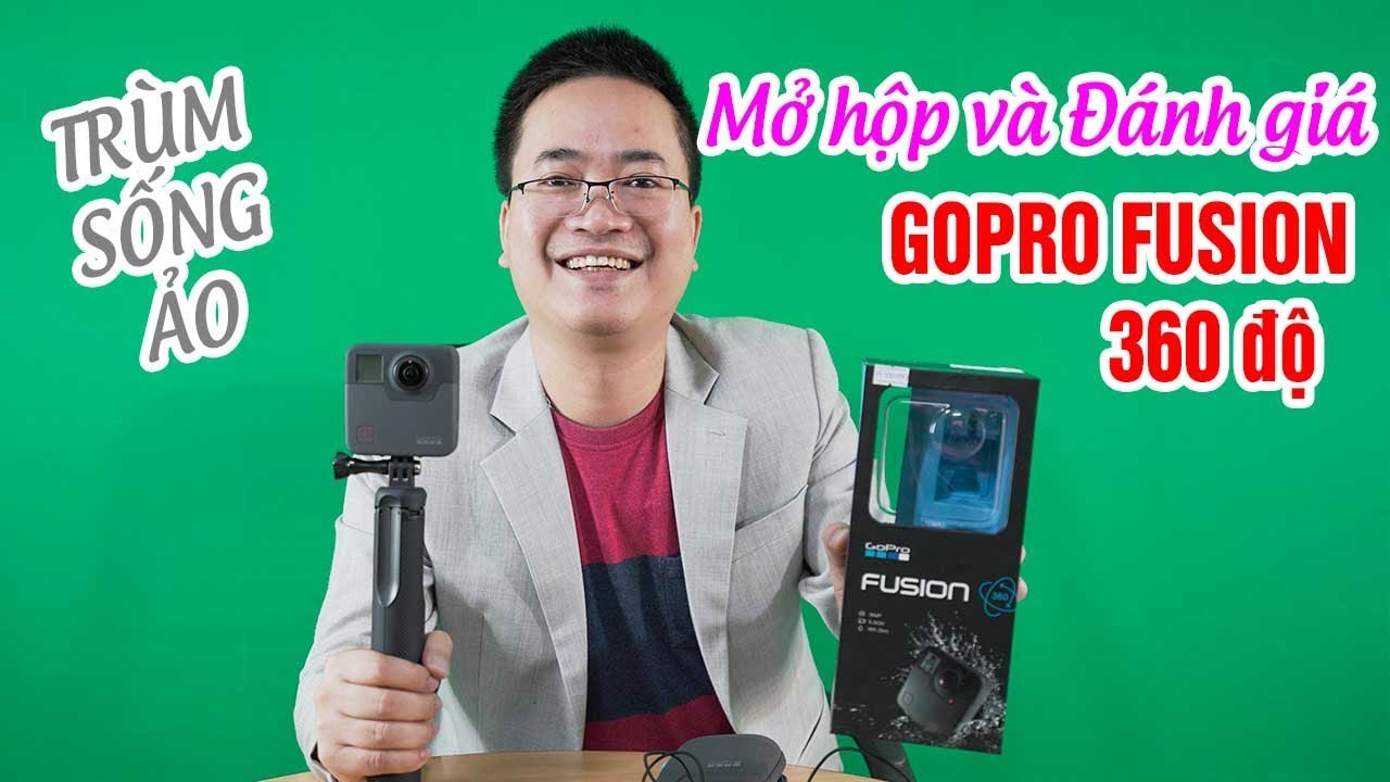GoPro Fusion Camera 360 độ ▶ Unbox Đánh giá Trùm sống ảo!