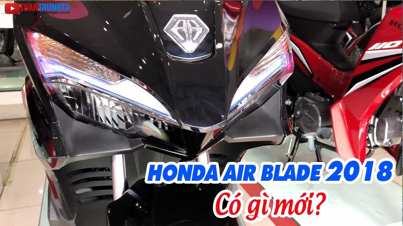 Honda Air Blade 2018 có gì khác với Honda Air Blade 2017?