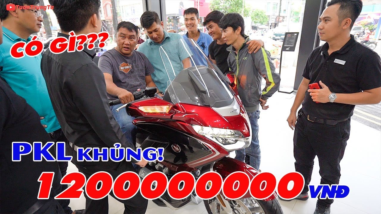 Honda Gold Wing 2018 ▶ Cận cảnh chiếc moto PKL 1,2 TỶ đầu tiên tại Việt Nam!