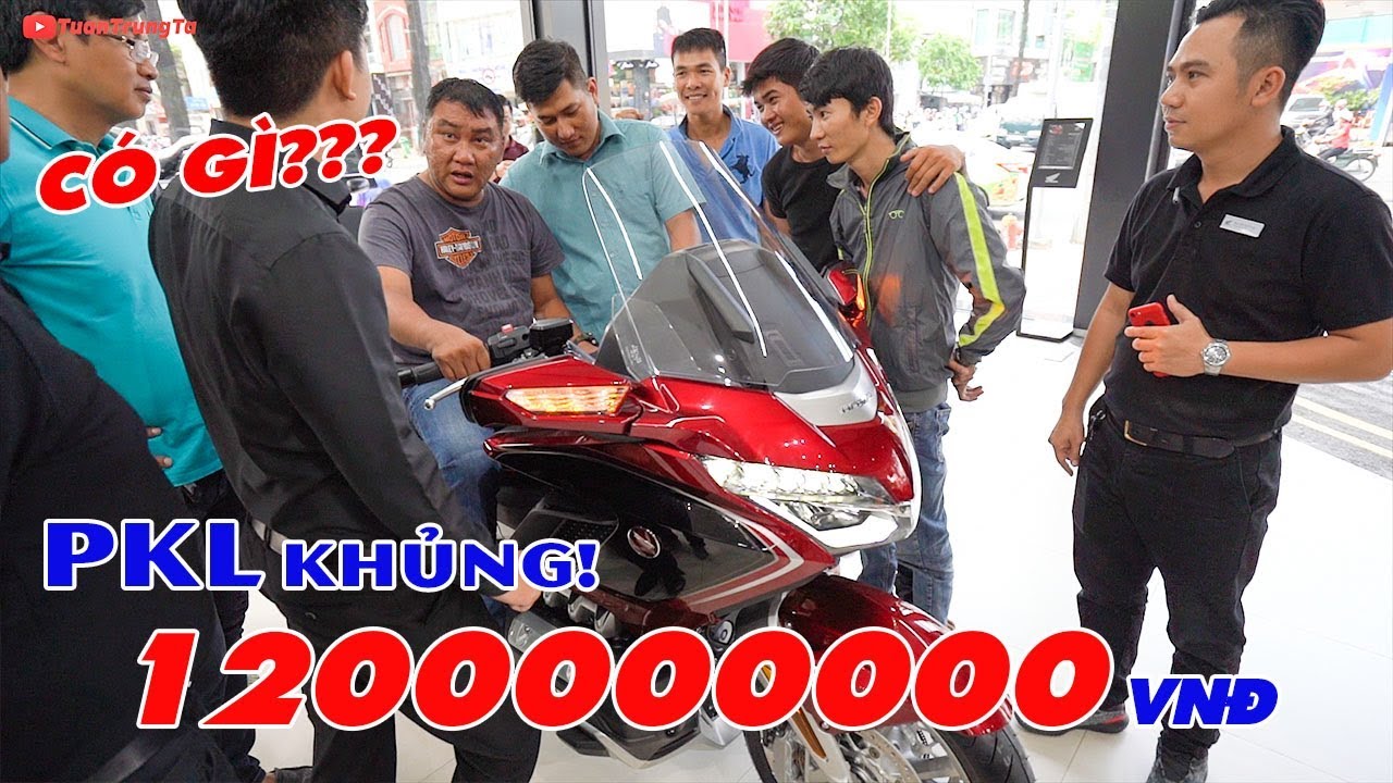 Honda Gold Wing 2018 ▶ Cận cảnh chiếc moto PKL 1,2 TỶ đầu tiên tại Việt Nam!