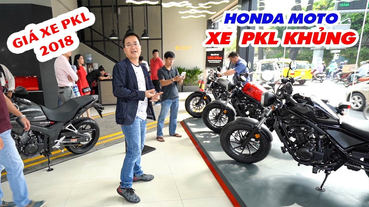 Honda Moto chính hãng ▶ Ngắm xe phân khối lớn khủng và Giá xe PKL 2018