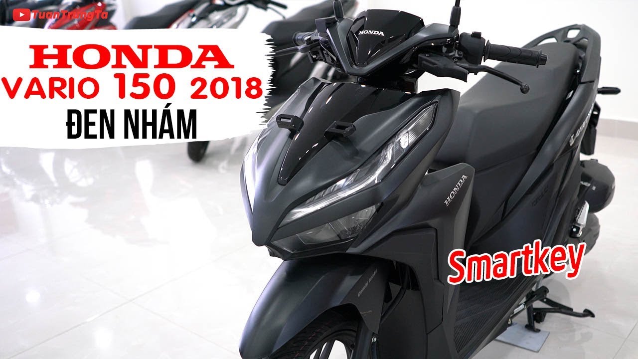 Honda Vario 150 Smartkey Đen Nhám ▶ Tổng quan sản phẩm