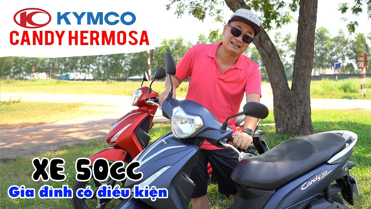 KYMCO CANDY HERMOSA BOY 50cc 2020 | Phiên bản "Gia đình có điều kiện"