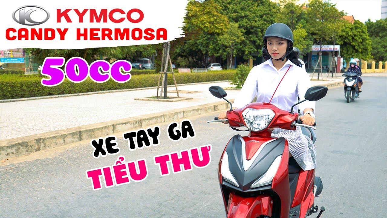 KYMCO CANDY Hermosa 50cc ▶ Xe ga cao cấp của Áo dài sang chảnh