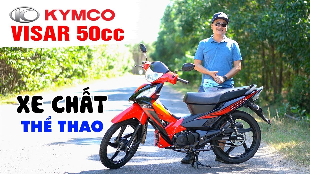 KYMCO VISAR 50cc ▶ Đánh giá chi tiết và Lý do chọn xe 50cc chất lượng cao