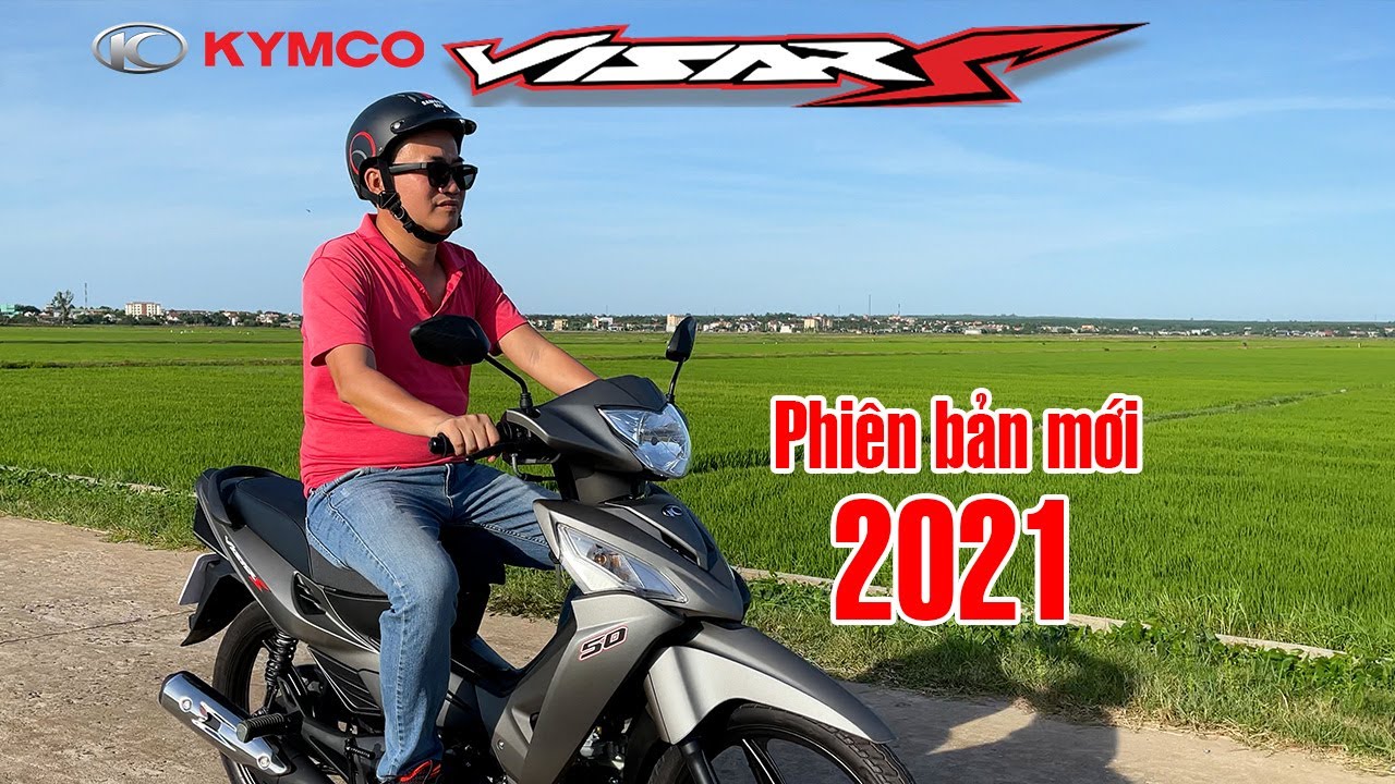 KYMCO VISARS 50CC 2021 Phiên Bản Mới | Trải nghiệm xe số chất lượng cao dành cho học sinh