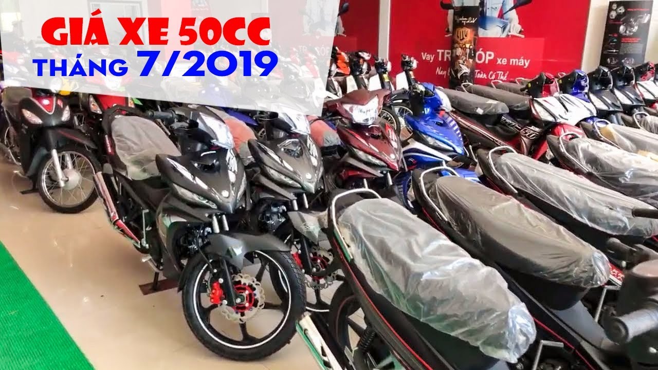 LIVE Giá xe Exciter 50cc, Sirius 50cc, Wave 50cc, SYM 50cc các loại tháng 7/2019