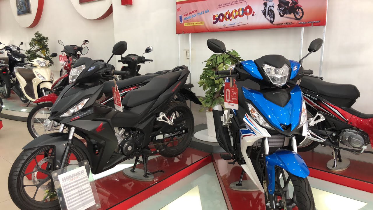 LIVE Giá xe Honda tháng 8/2018: Winner 150 giá tốt nhất, SH và Air Blade giảm nhiệt