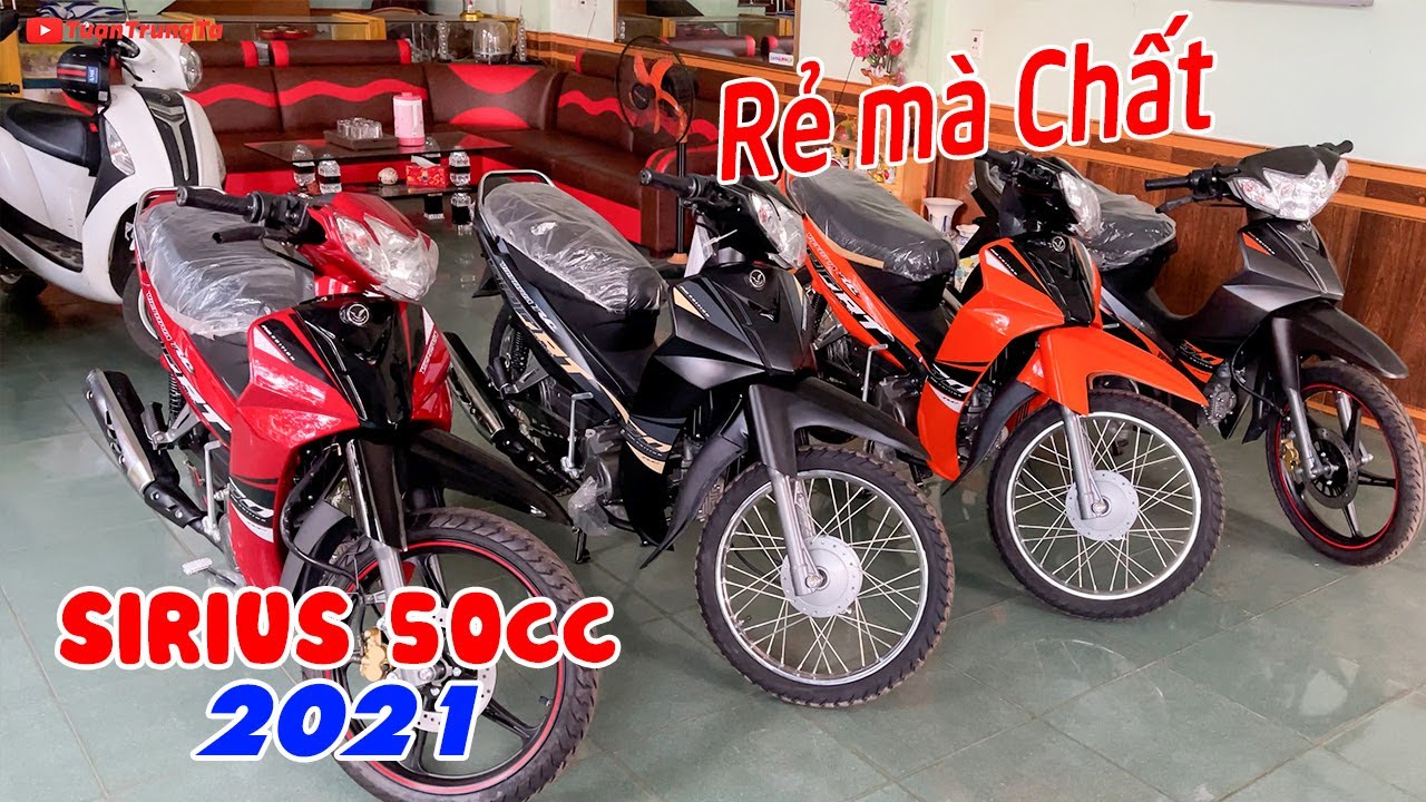 SIRIUS 50cc 2021 Review | Giá chỉ bằng Xe Điện nhưng Đẹp và Chất!