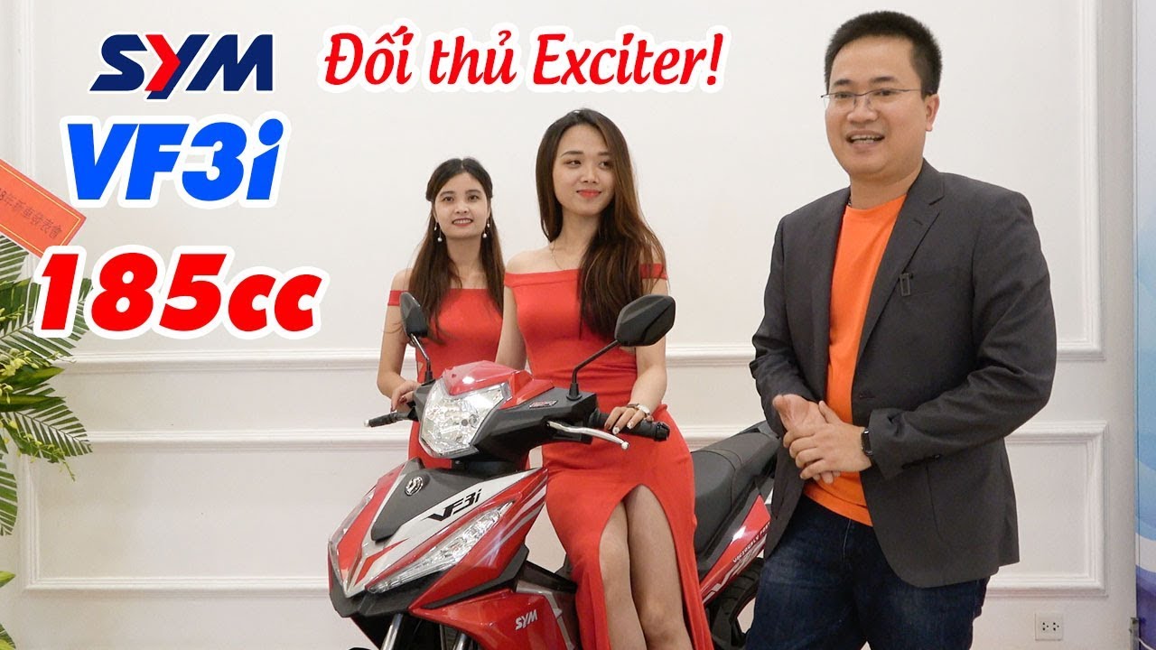 SYM VF3i 185cc 2018 đối thủ mới của Exciter 150cc và Winner 150cc