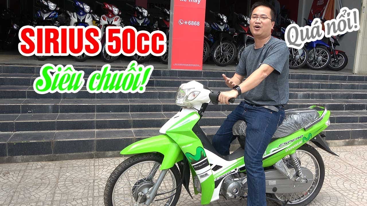 Sirius 50cc Movistar Siêu Chuối ▶ Bao Nổi giữa đám đông!