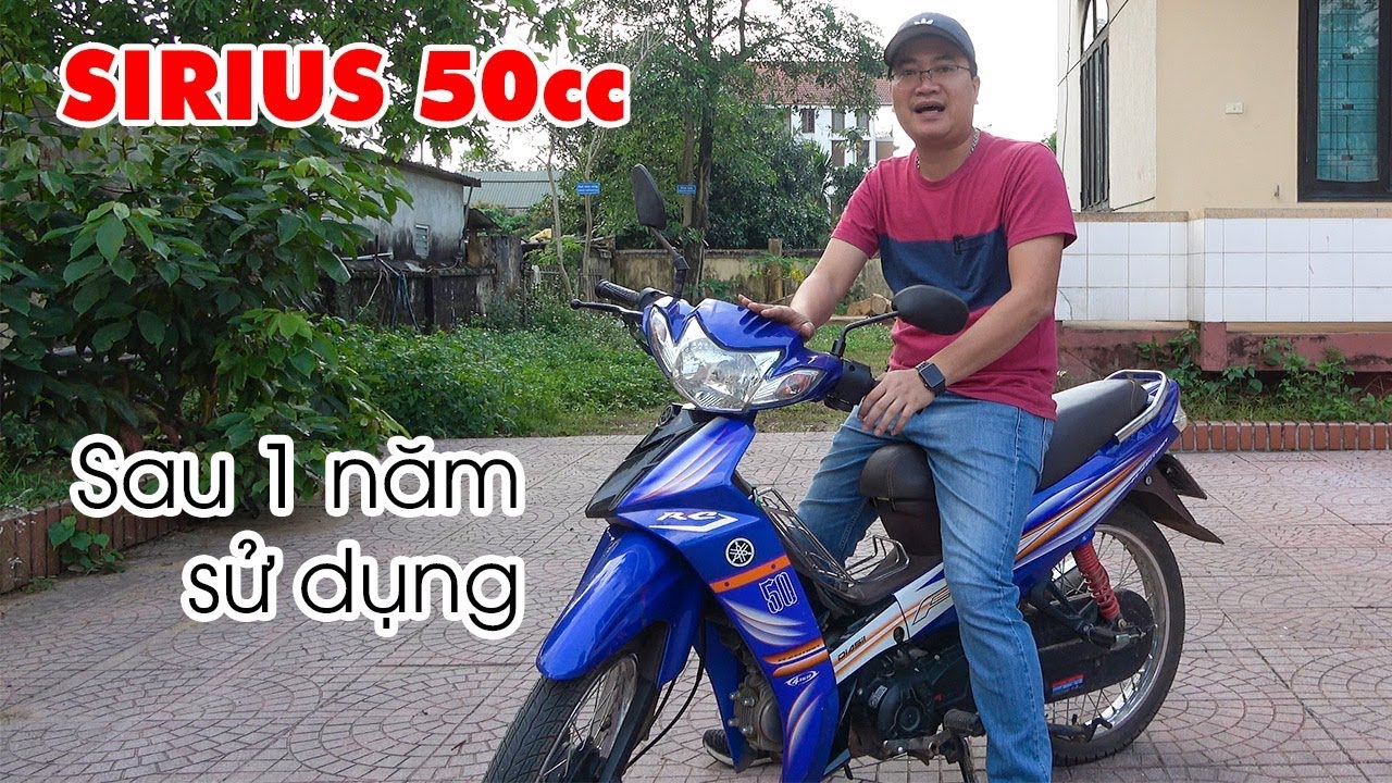 Soi chi tiết Sirius 50cc sau 1 năm sử dụng và cái kết bất ngờ!