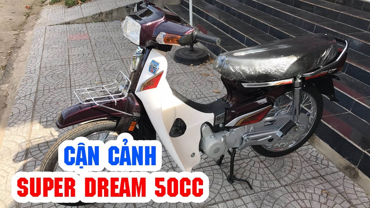 Super Dream 50cc ▶ Cận cảnh chiếc xe dành cho học sinh!