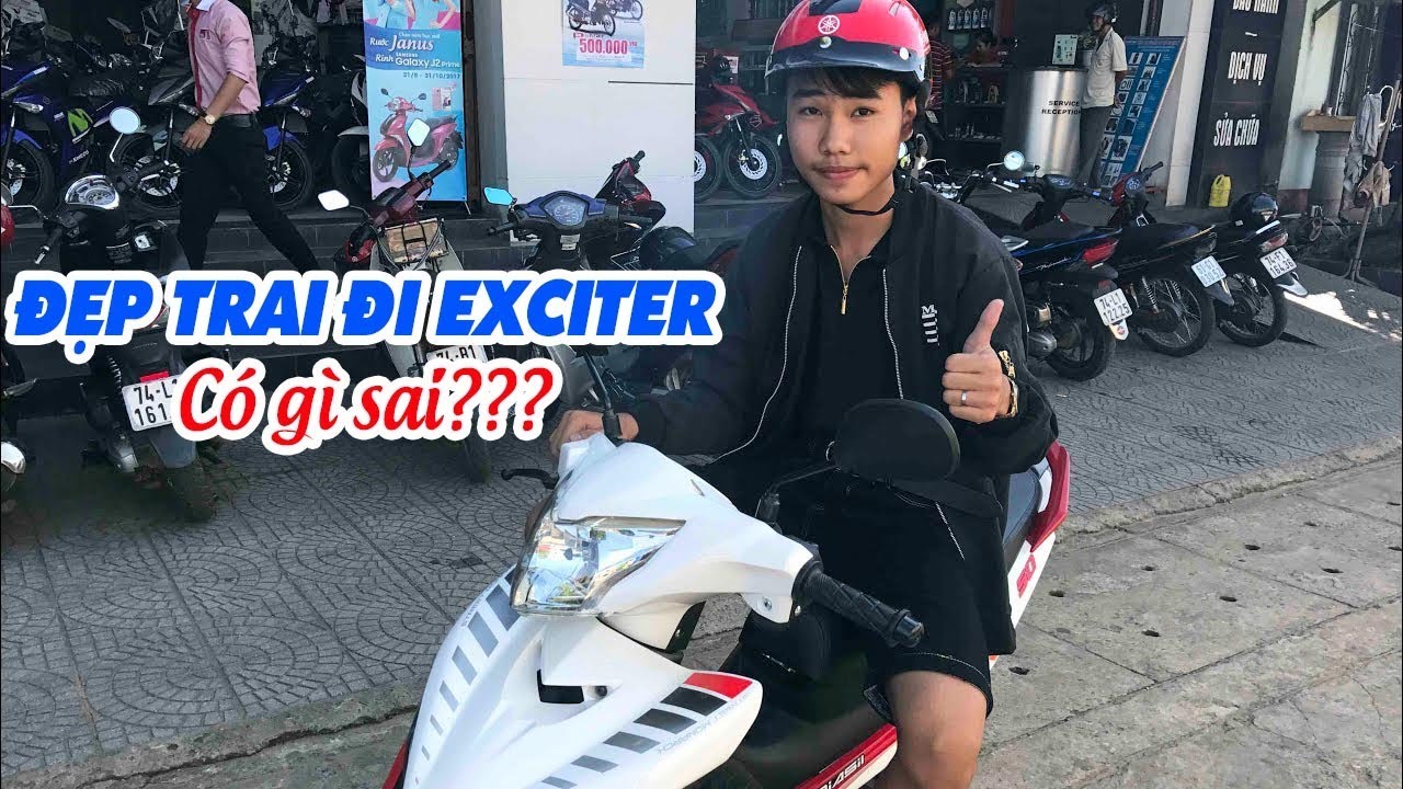 Thanh niên đi Exciter 50cc tuyên bố gây sốc! 😘