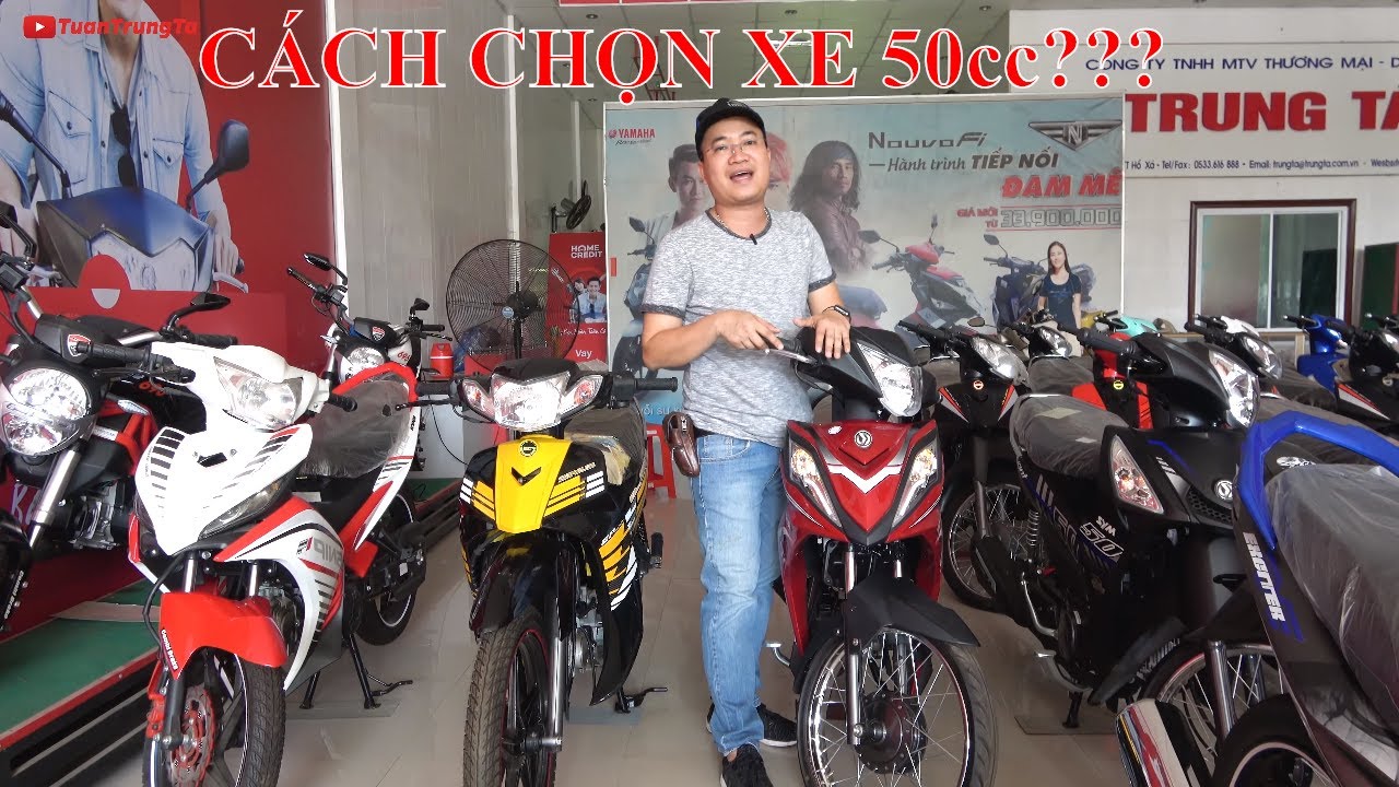 Tư vấn chọn xe 50cc: Giá rẻ, Bền, Tiết kiệm xăng hay Đẹp?