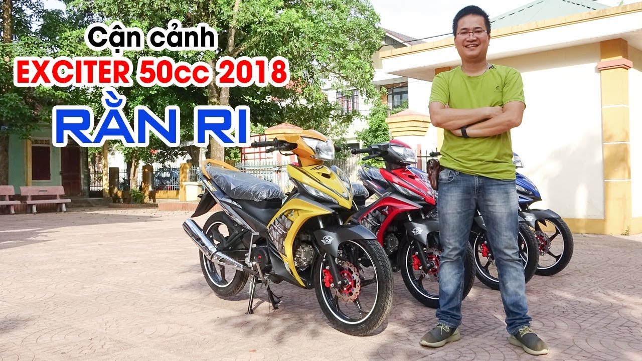 Đánh giá Exciter 50cc 2018 ▶ Dân chơi Rằn ri đích thực!