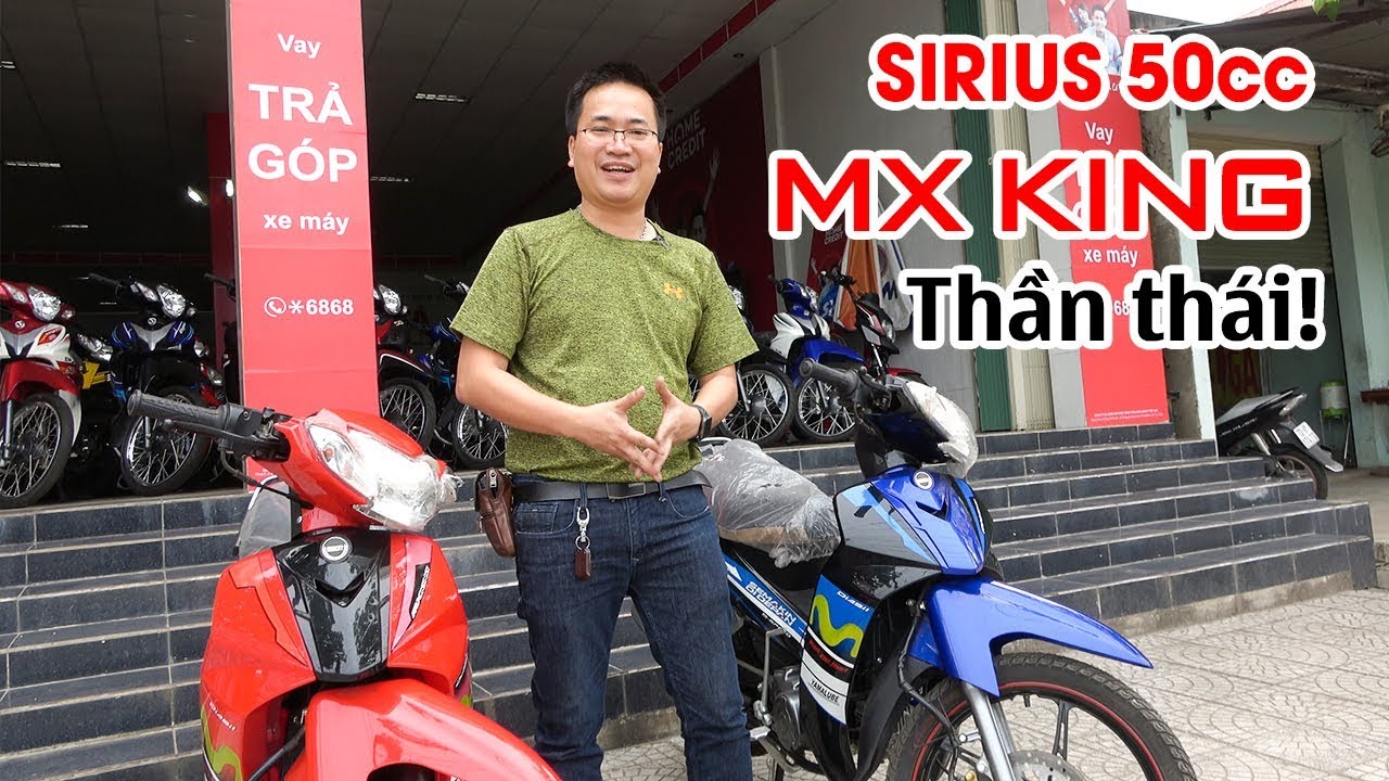 Đánh giá Sirius 50cc MX King phong cách ▶ Quan trọng là Thần thái!