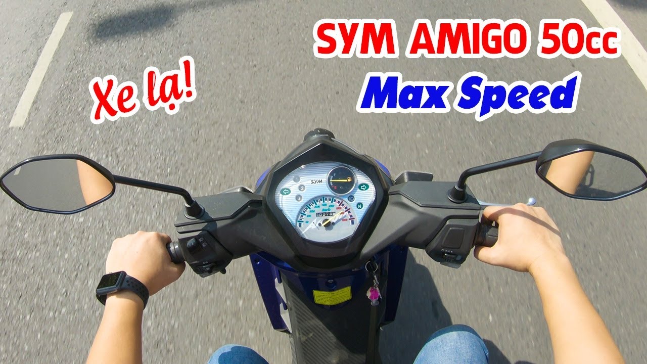 SYM Amigo 50cc Max Speed ▶ Dân chơi tốc độ thần thái!