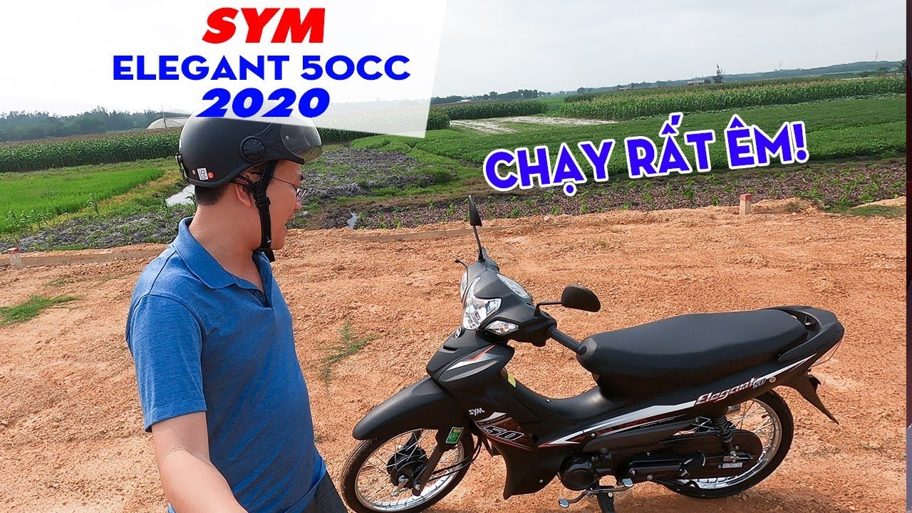 SYM ELEGANT 50CC 2020 | Test Max Speed và Trải nghiệm vận hành